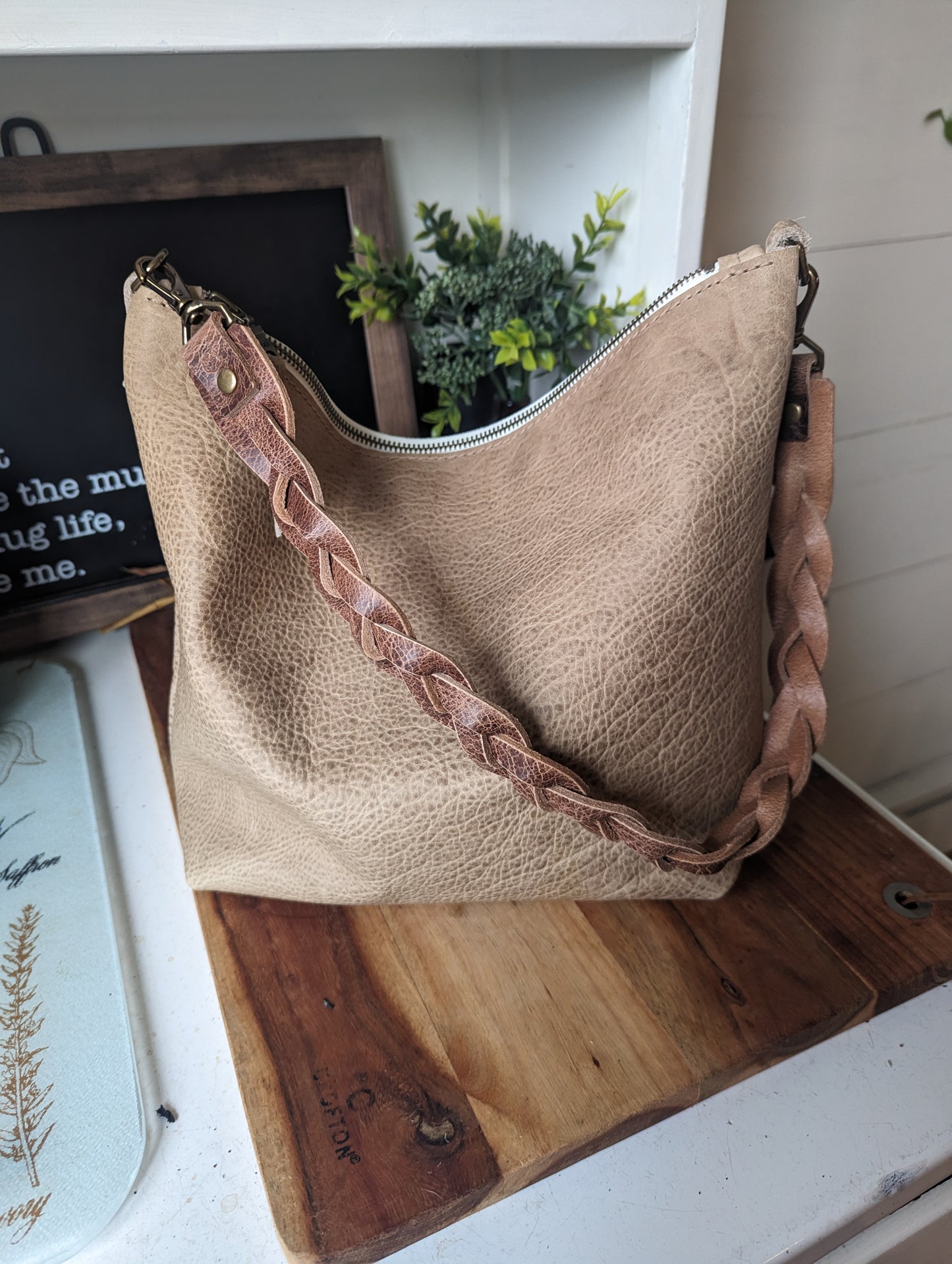 Distressed Brown Strap Pre-Order