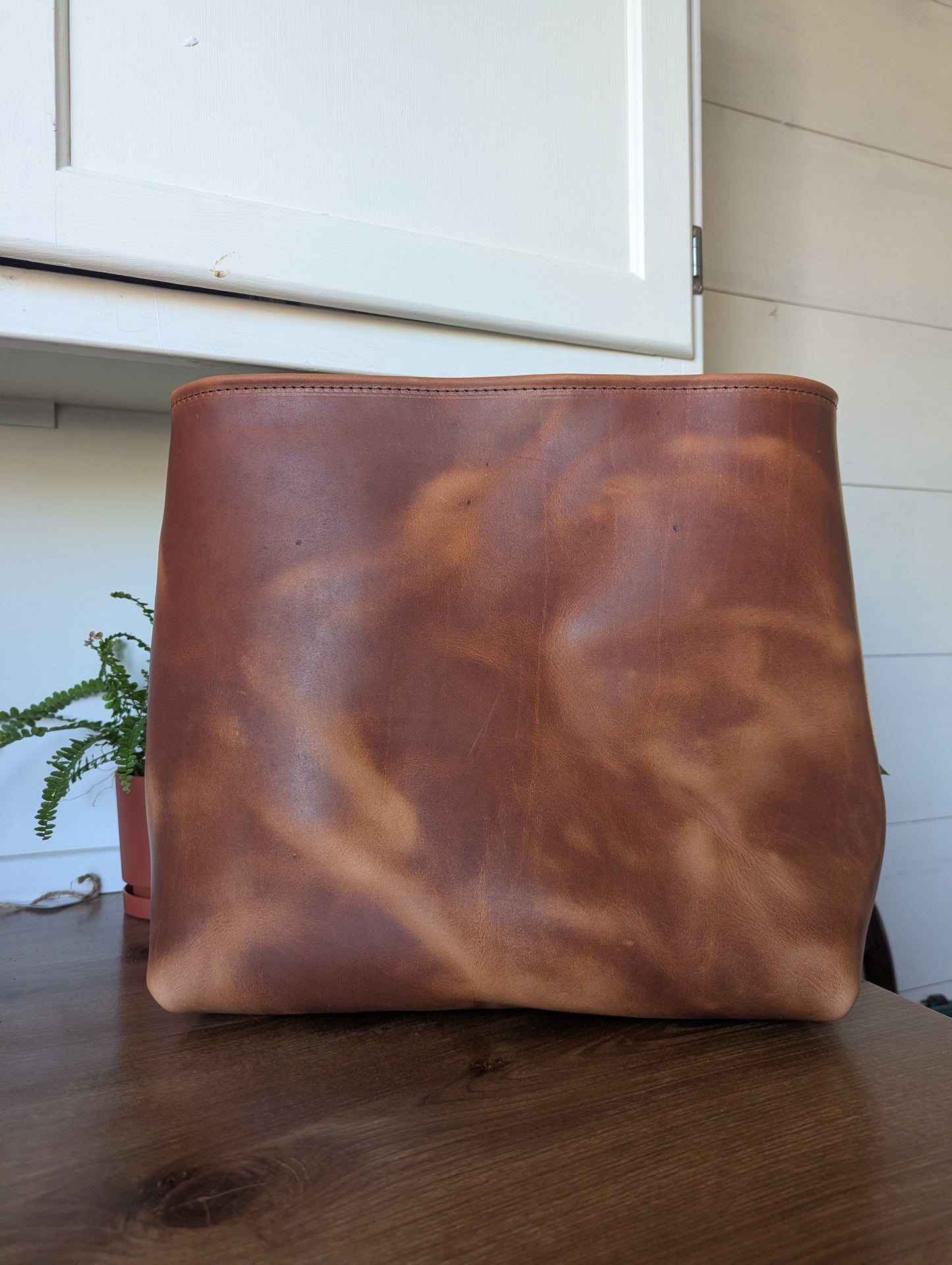 XL Bucket Horween Toasted Coconut