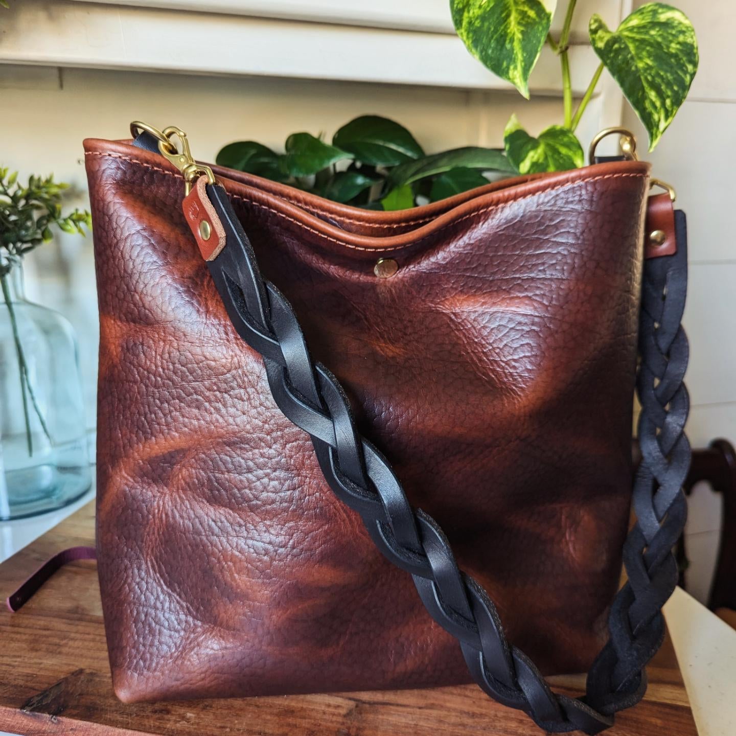 Horween Bison Bucket