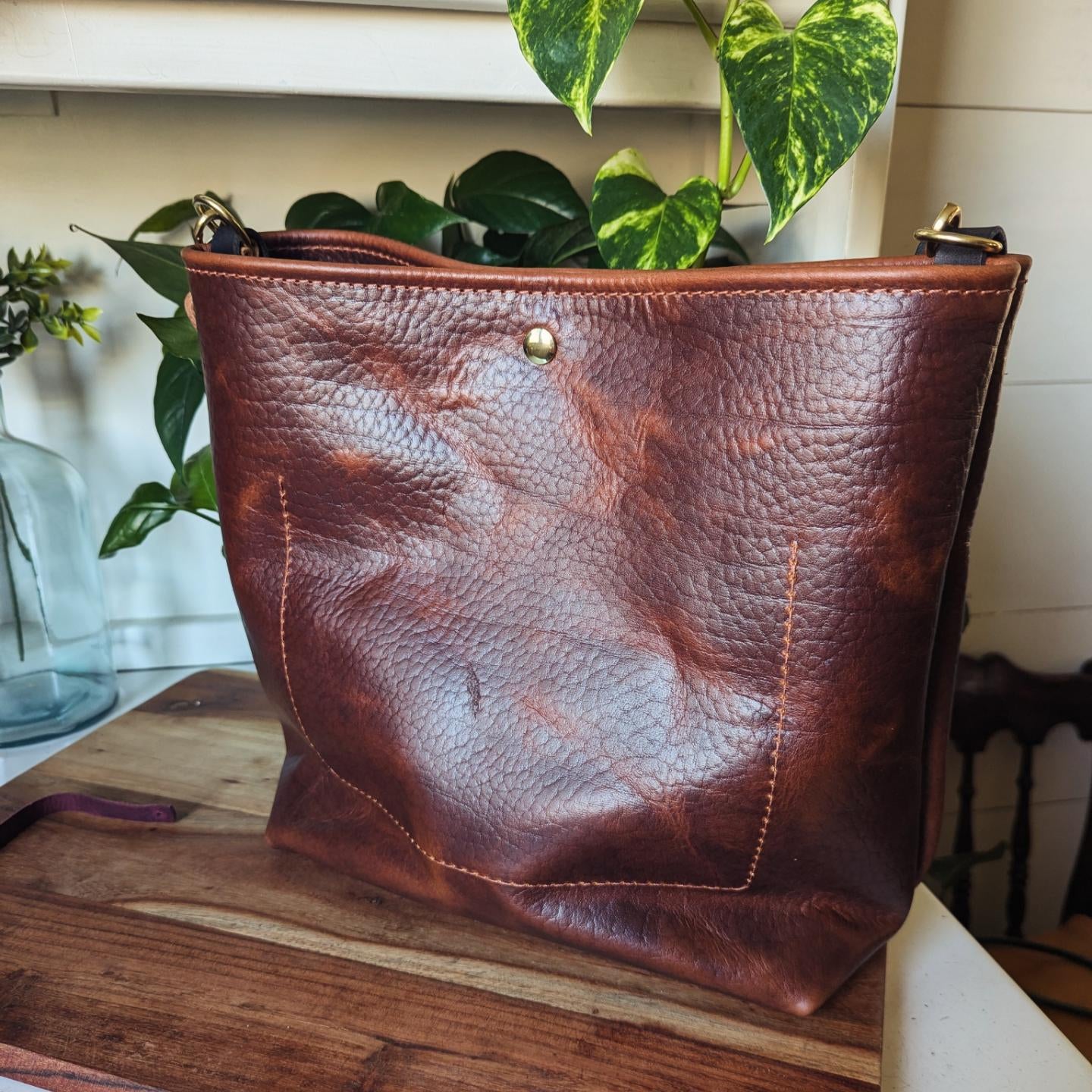 Horween Bison Bucket