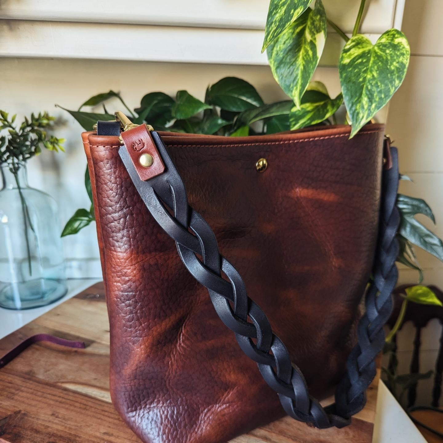 Horween Bison Bucket