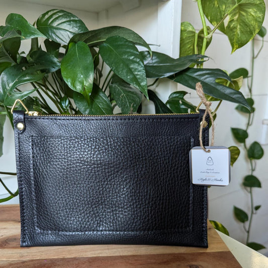 Minimalist Crossbody in Luxe Black