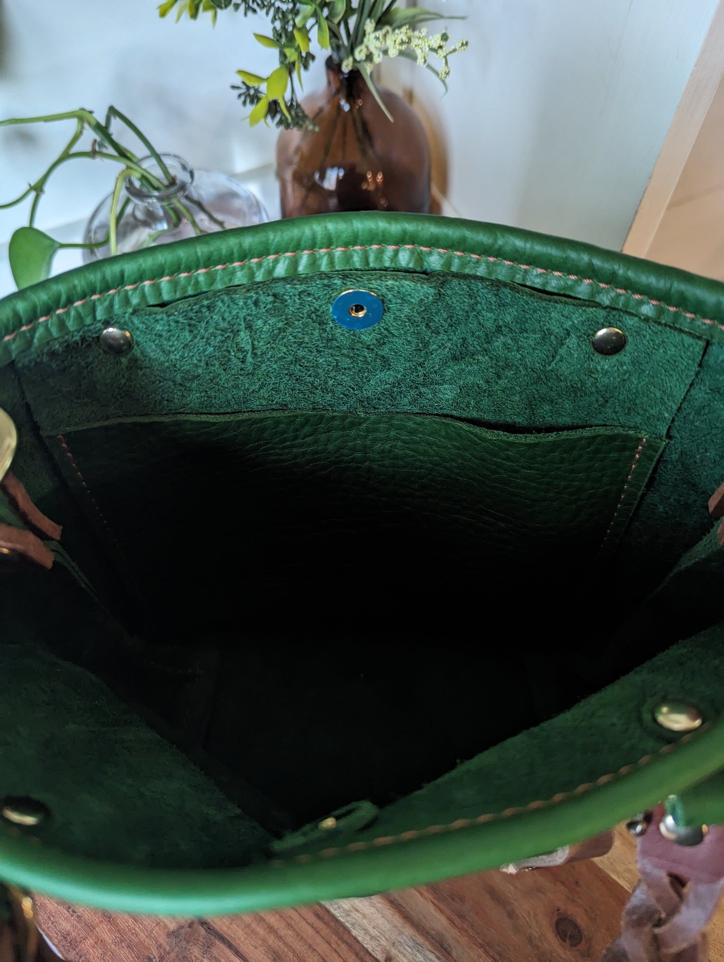 Green Crossbody