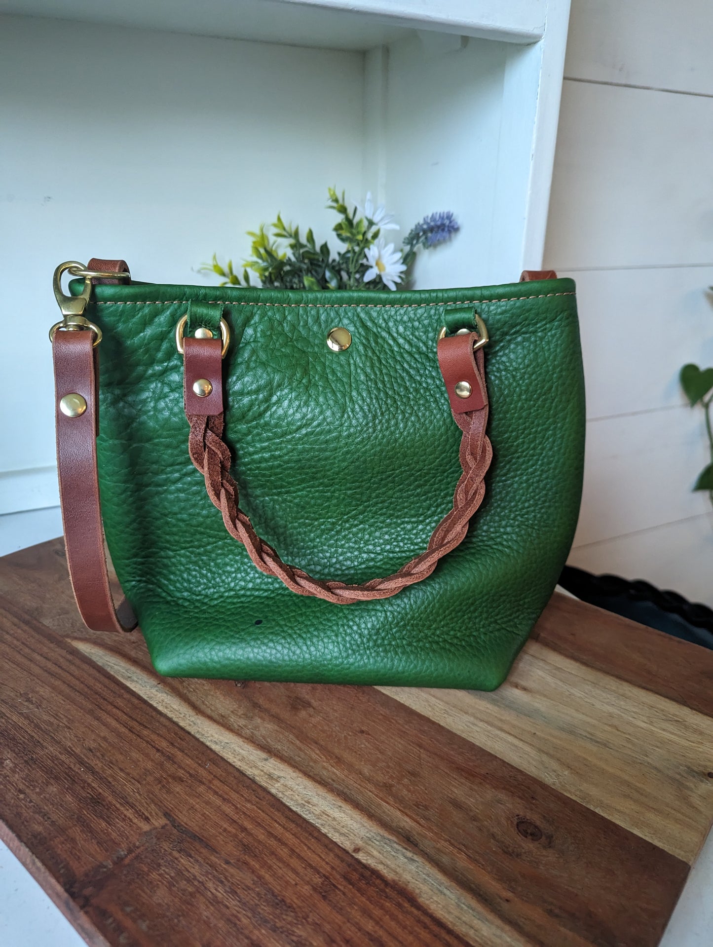 Green Crossbody