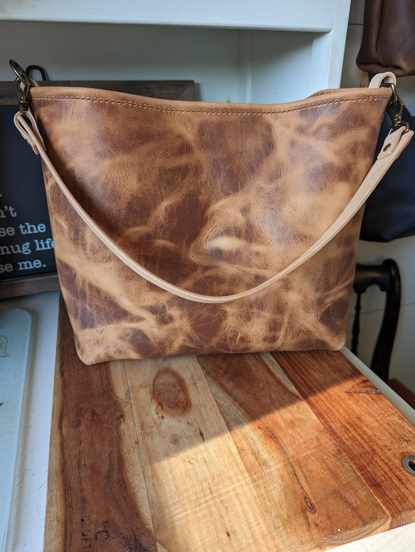 OOAK Large Horween Bucket