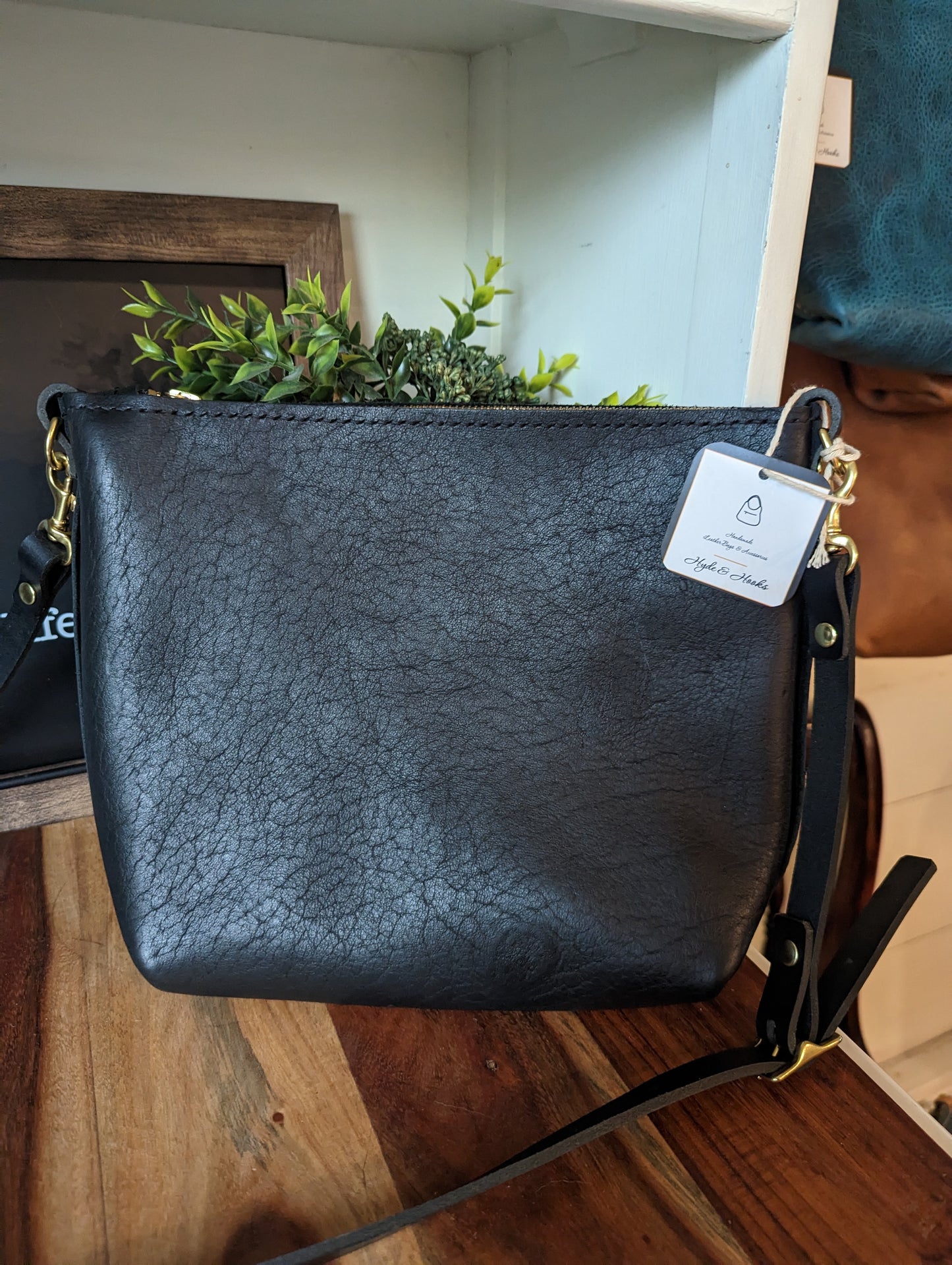 Black Bison Small Crossbody