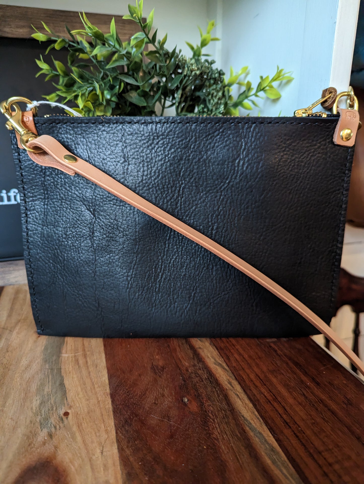 Black Bison Minimalist Crossbody