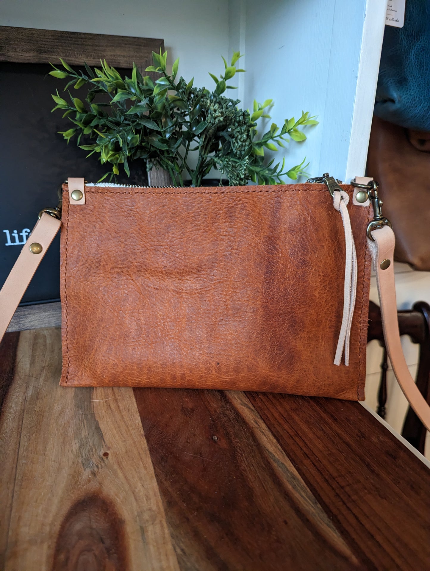 Rust Minimalist Crossbody