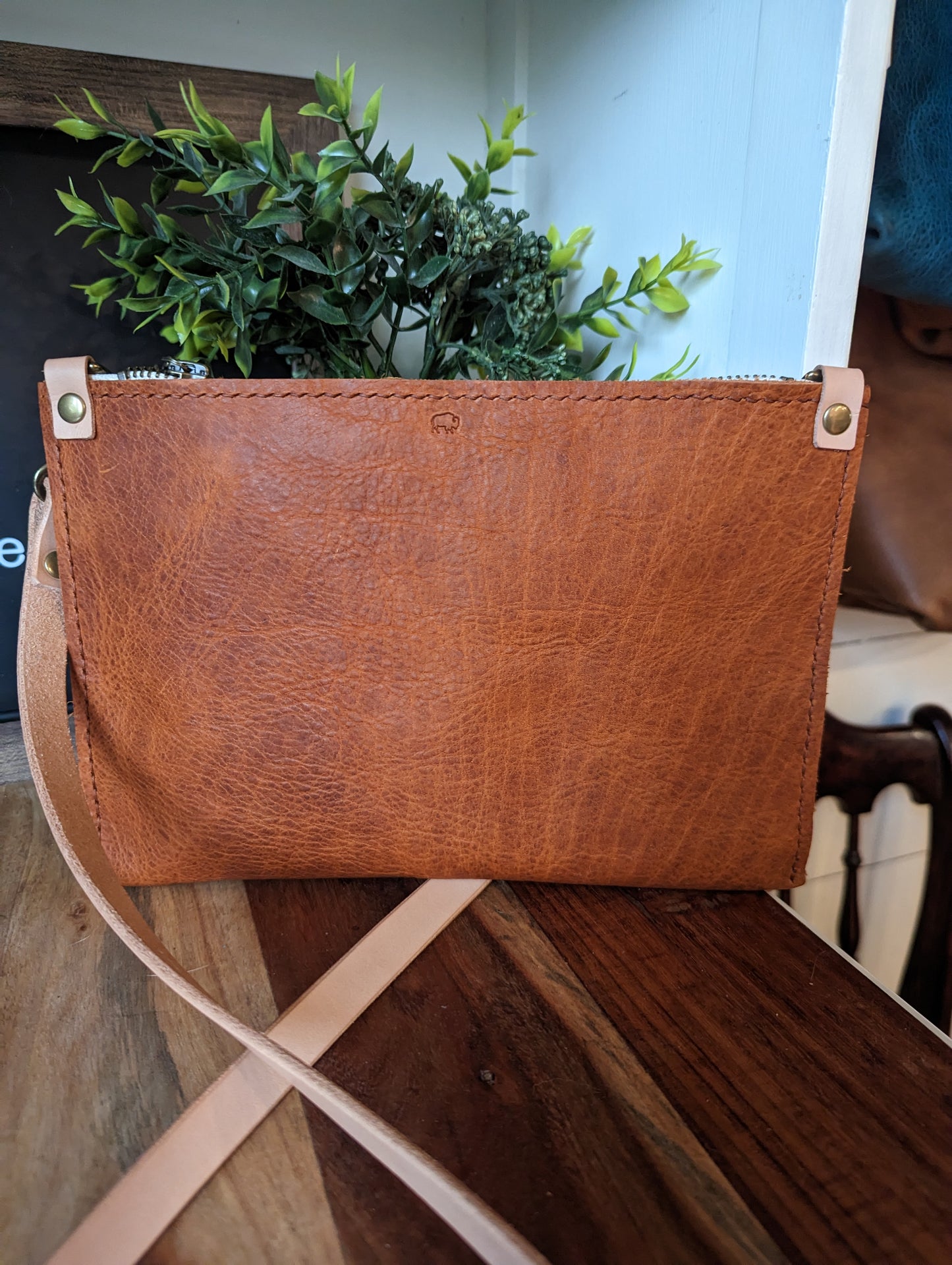 Rust Minimalist Crossbody