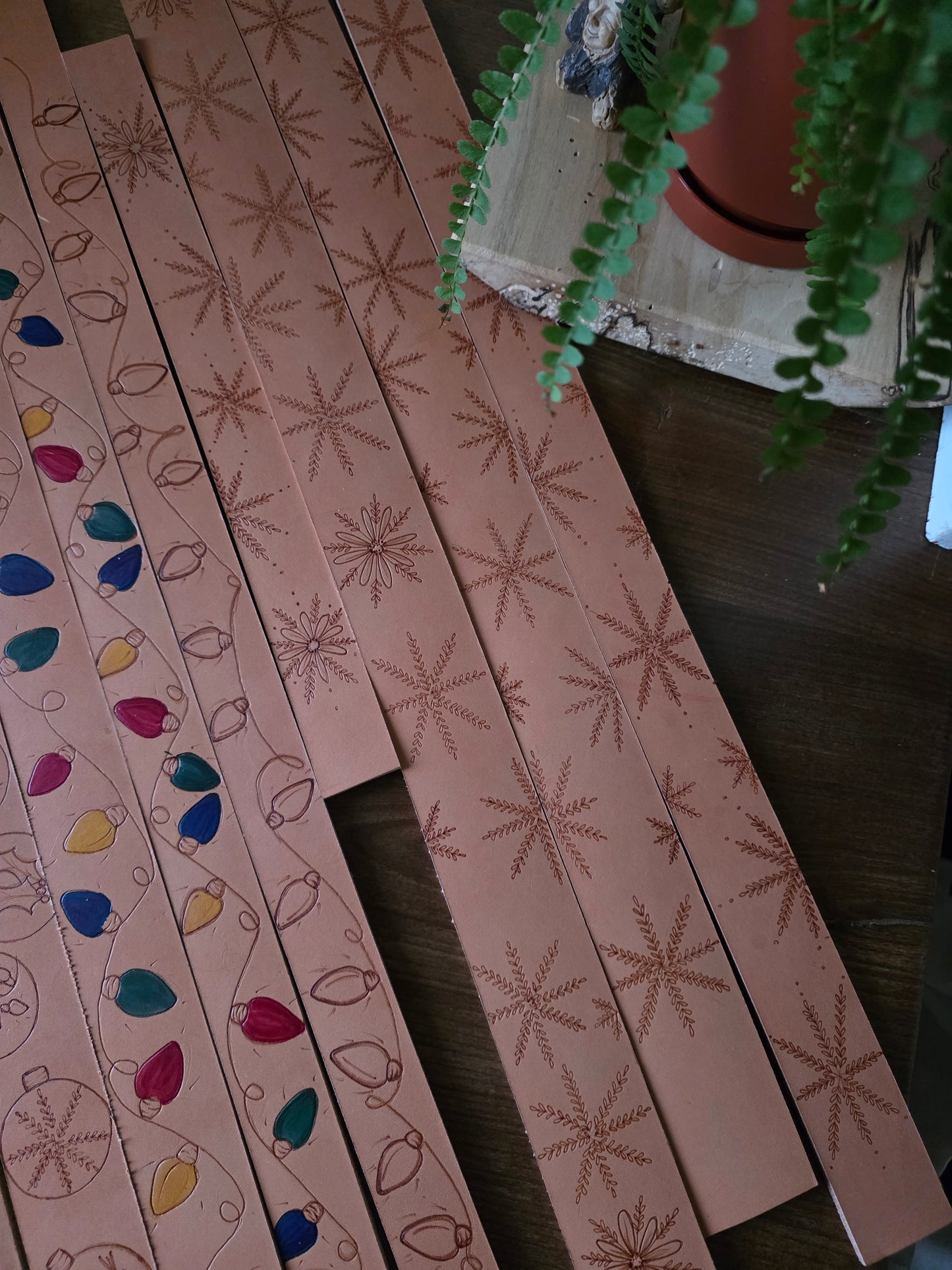 One of a Kind Etched Straps