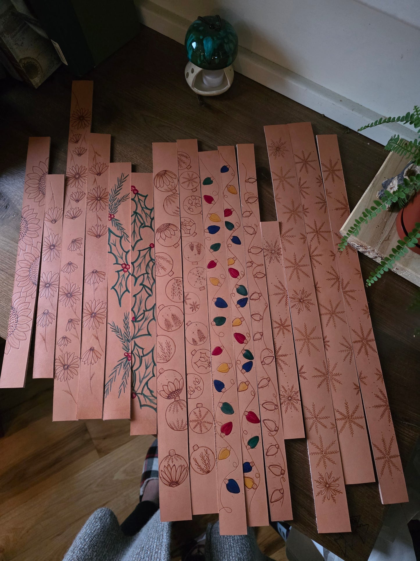 One of a Kind Etched Straps