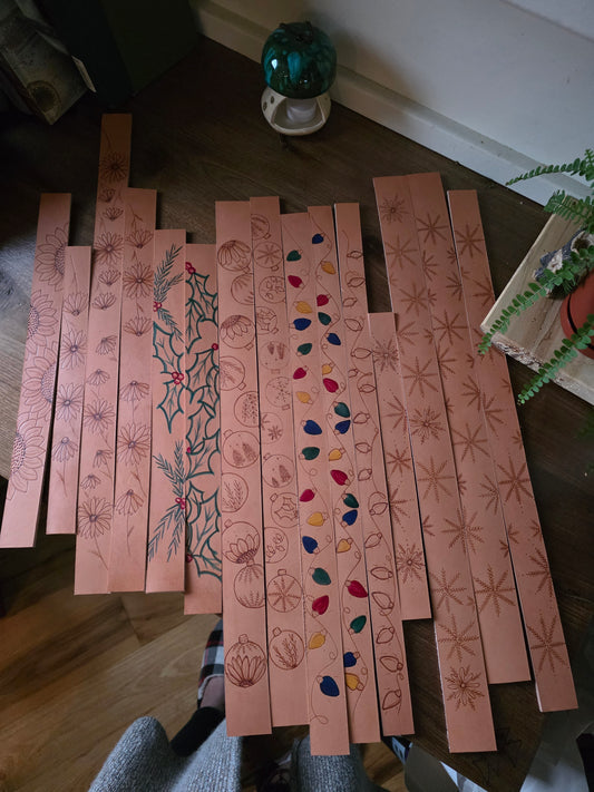 One of a Kind Etched Straps