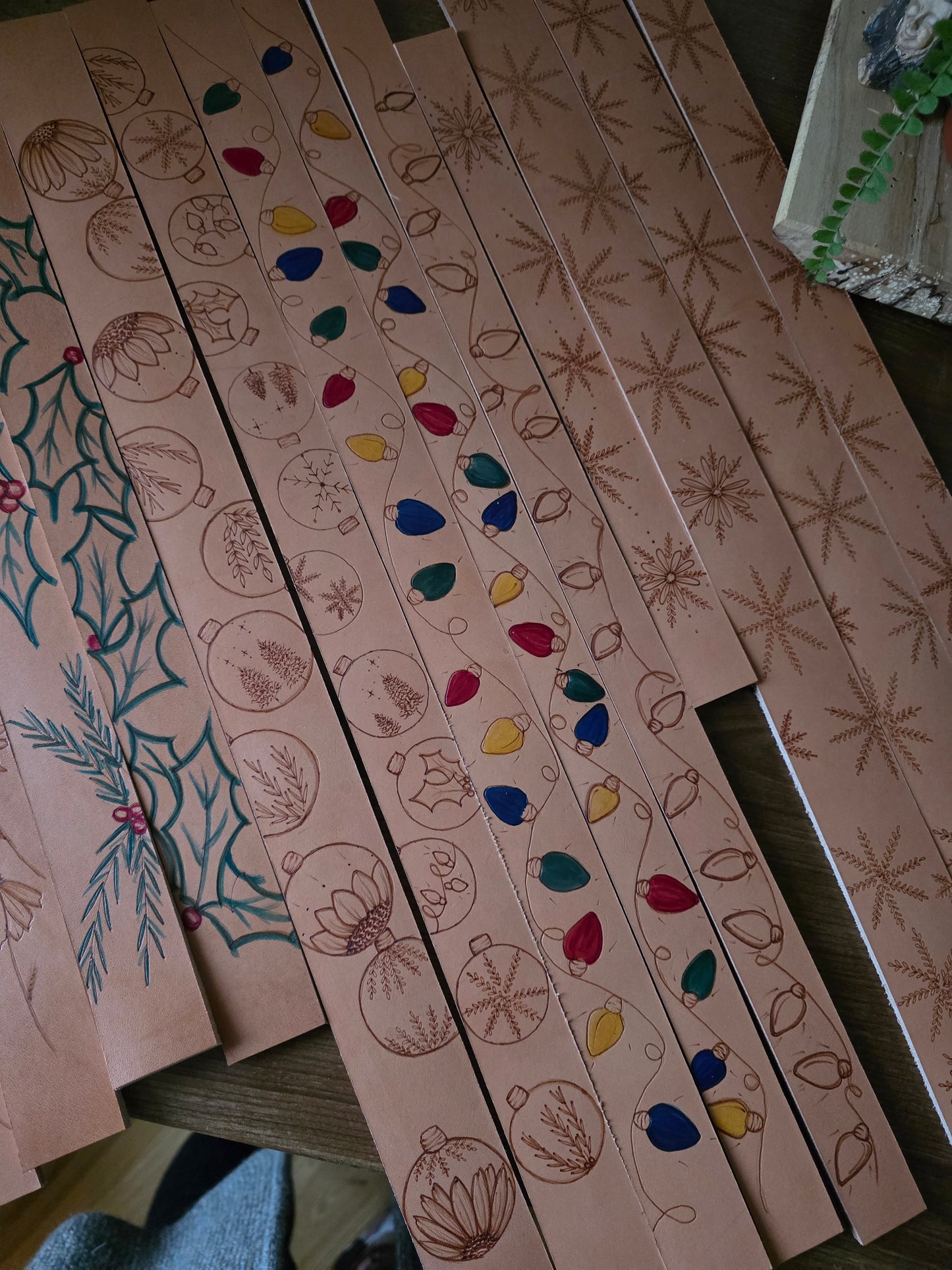 One of a Kind Etched Straps