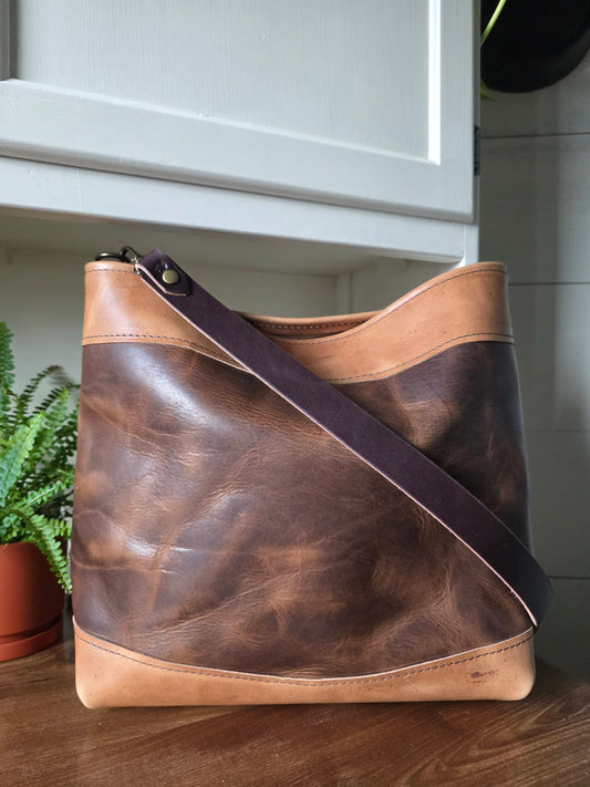 Large V-Cut inlay Bag