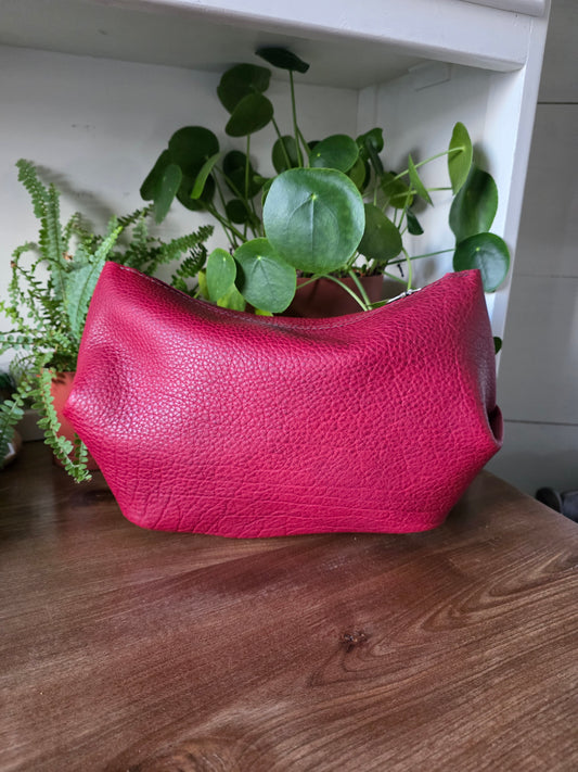 Bum Bag in Cranberry Bison