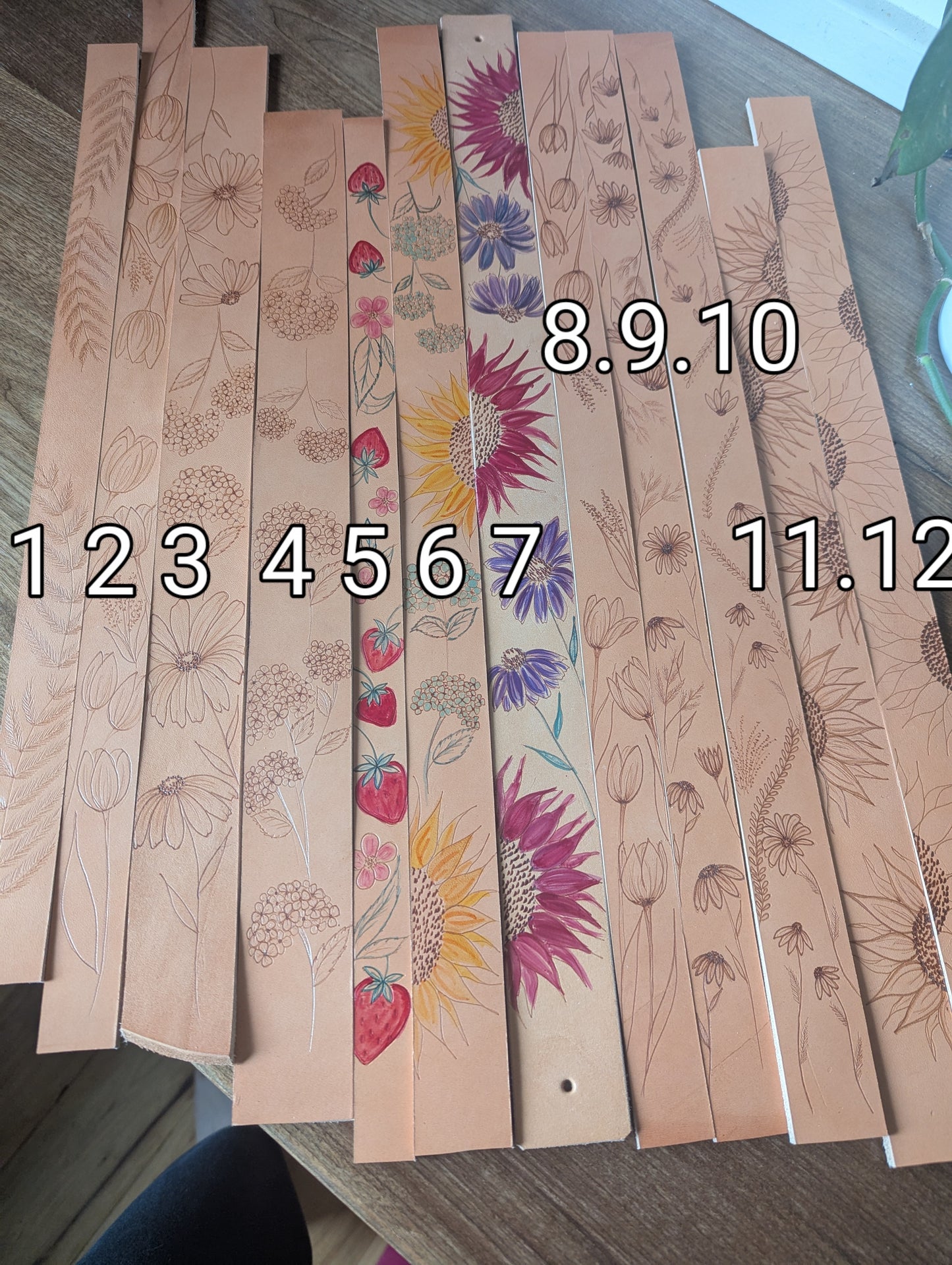 Custom Etched Straps